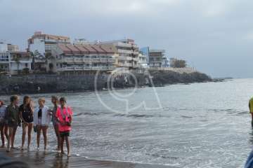 Ricardo Hernández y Raquel Aróstegui ganan con autoridad el XXVII Triatlón de Salinetas (Foto TA)